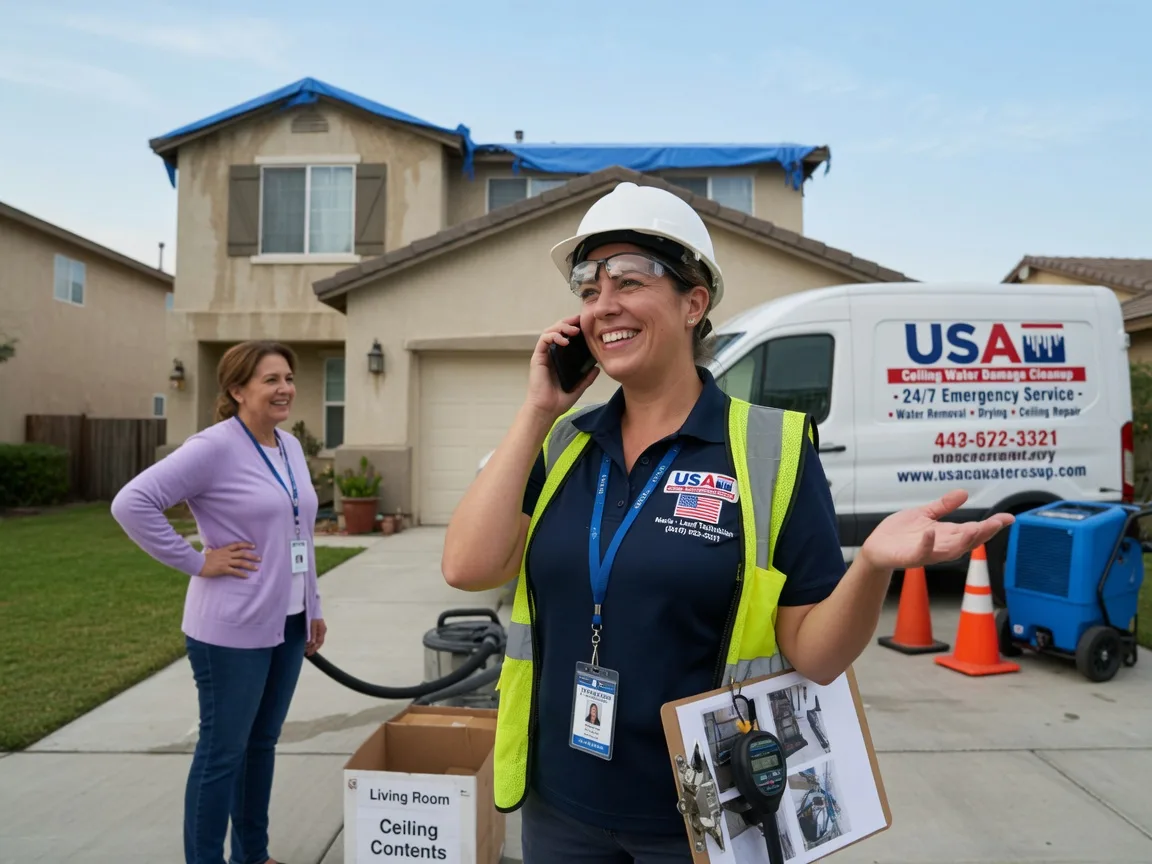 Ceiling Water Damage Restoration Fullerton, ND FAQs